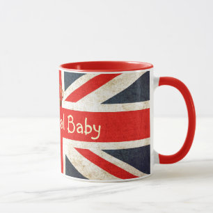 Tasse commémorative de bébé royal de HRH