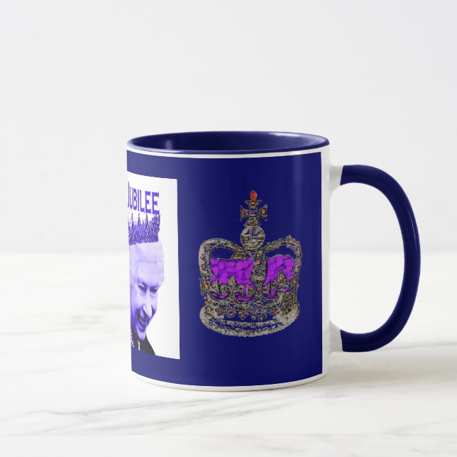 Tasse commémorative de jubilé de diamant (Droite)
