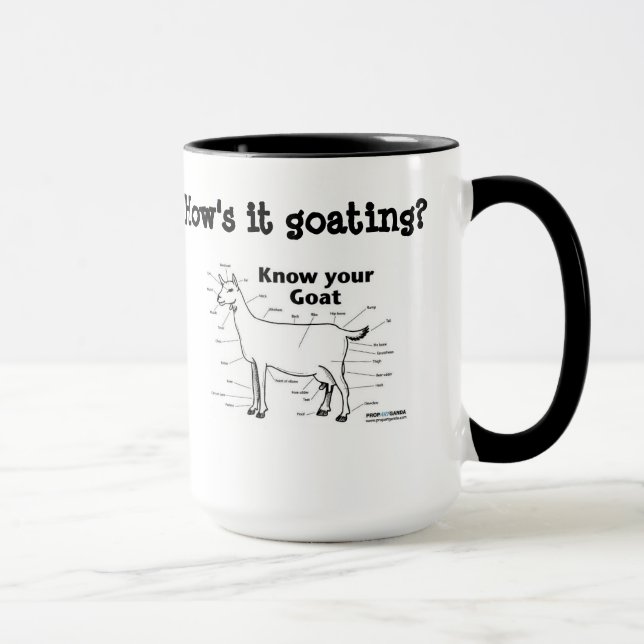 Tasse Comment est-ce Goating ? (Droite)