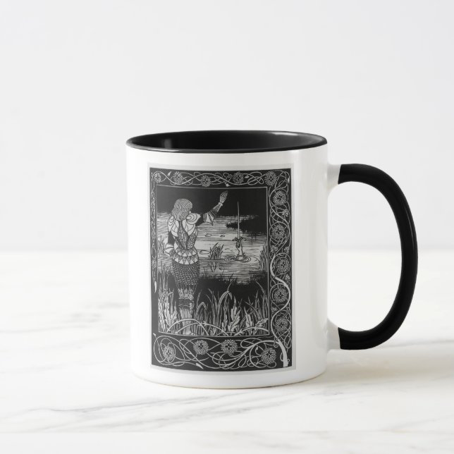 Tasse Comment l'épée Excalibur de monsieur Bedivere Cast (Droite)
