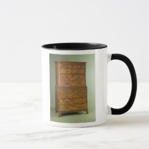 Tasse Commode superposée de noix de la Reine Anne, déb