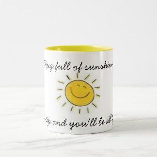 Tasse complètement de soleil
