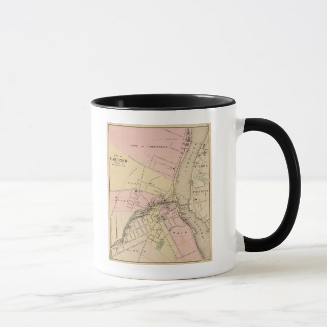 Tasse Comté de Gardiner, Kennebec (Droite)