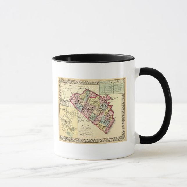Tasse Comtés de Morgan, Berkeley et Jefferson (Droite)