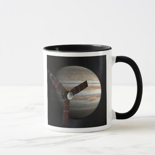 Tasse Concept artistique de l'engin spatial Juno (Droite)