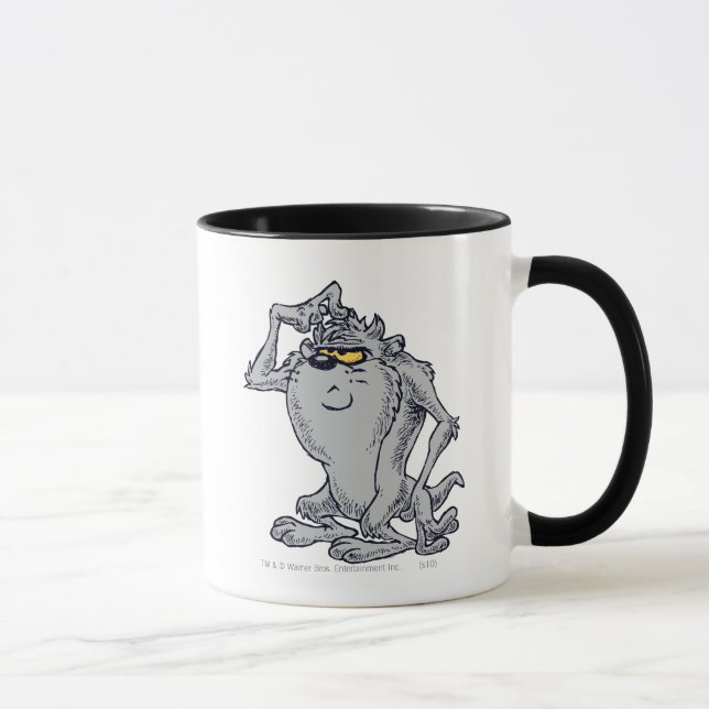 Tasse Conception artistique de la pensée TAZ™ (Droite)