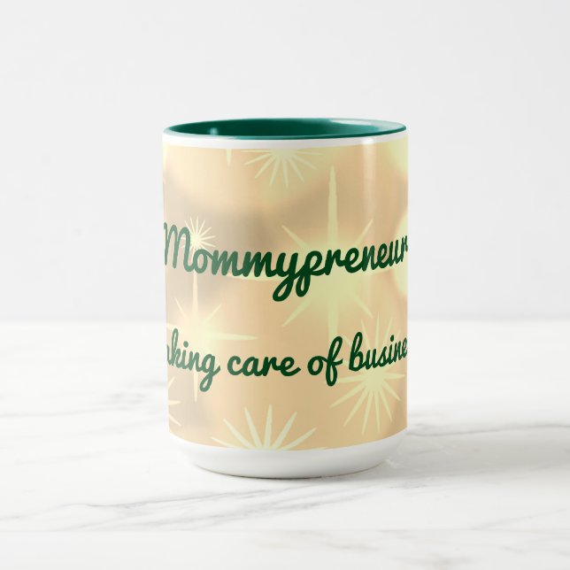 Tasse Conception de Mommypréneur (Centre)