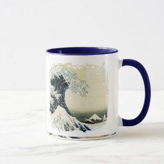 Tasse Conception de peinture de vague de Japonais