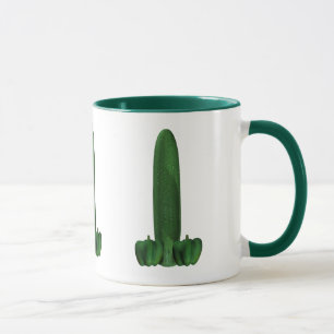 Tasse Concombre Et Poivrons