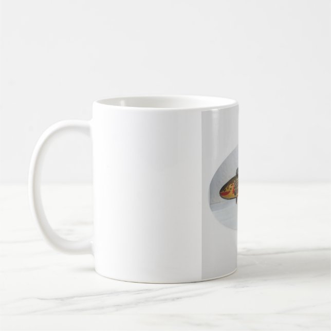Tasse conçue avec un poisson comique (Gauche)