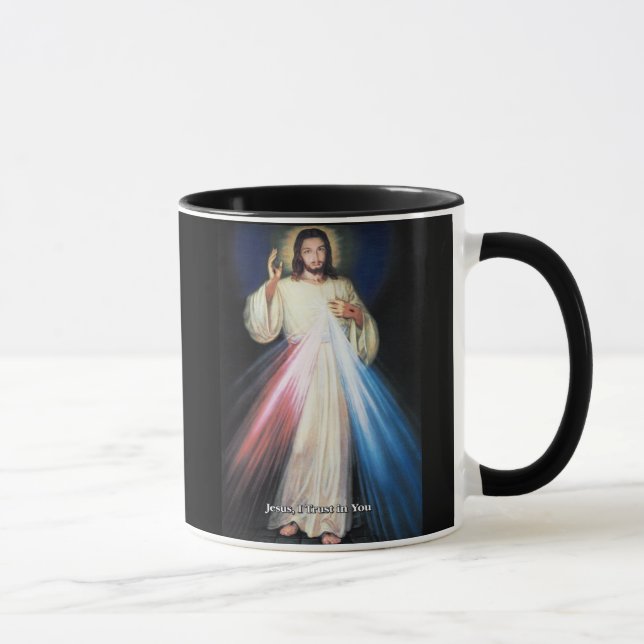 TASSE CONFIANCE DIVINE DE JÉSUS I DE PITIÉ DANS VOUS (Droite)