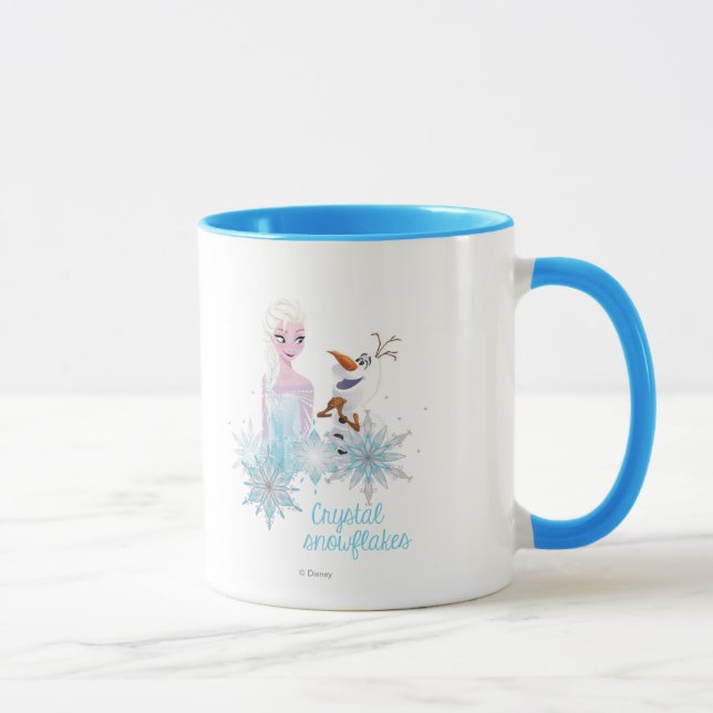 Tasse Congelé | Elsa et Olaf (Droite)