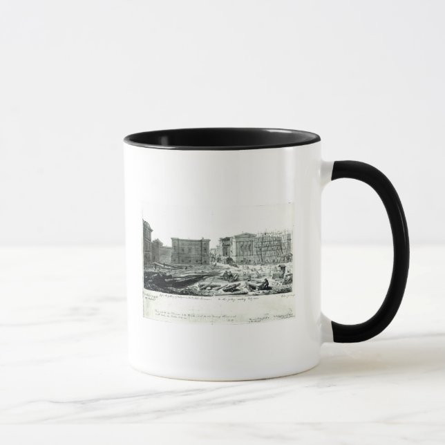 Tasse Construction de la nouvelle galerie de British (Droite)
