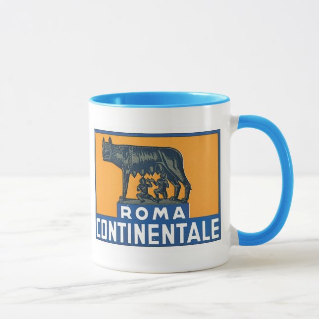 Tasse Continentale rom vintage (Droite)