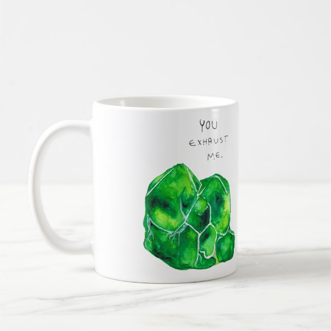 Tasse contrariée de gemme (Gauche)