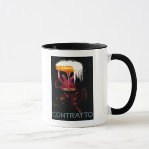 Tasse Contrat Vintage PosterEurope