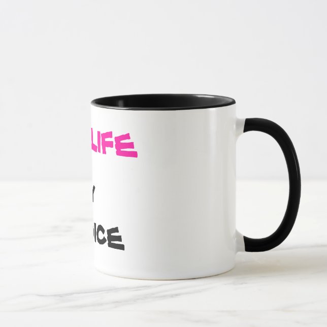 TASSE CONTRE L'AVORTEMENT ET L'EUTHANASIE (Droite)