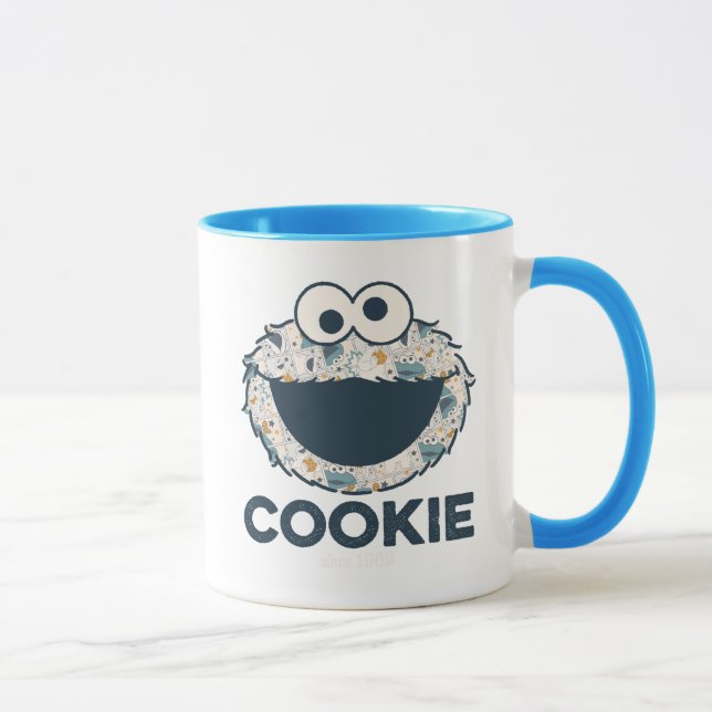 Tasse Cookie Monster | Cookie depuis 1969 (Droite)