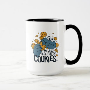 Tasse Cookie Monster   Me Just Here pour les cookies