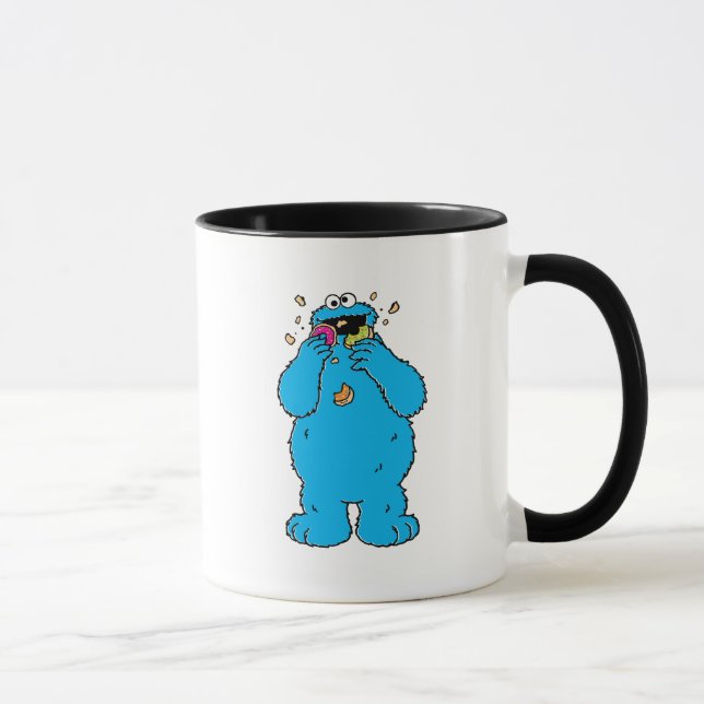 Tasse Cookie MonsterDestructeur de Donuts (Droite)