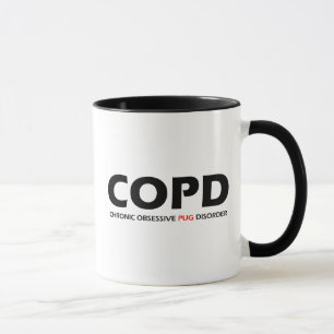 Tasse COPD - Désordre obsédant chronique de carlin