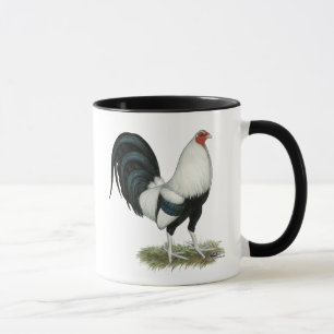 Tasse Coq de combat argenté de Duckwing