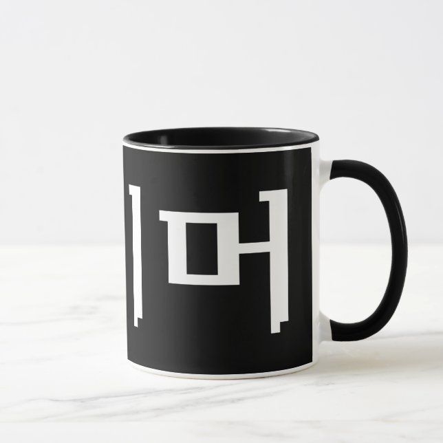 Tasse Coréen 게 이 머 (Droite)