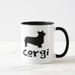 Tasse Corgi avec le texte frais