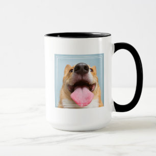 Tasse Corgi très heureux des images   de Getty