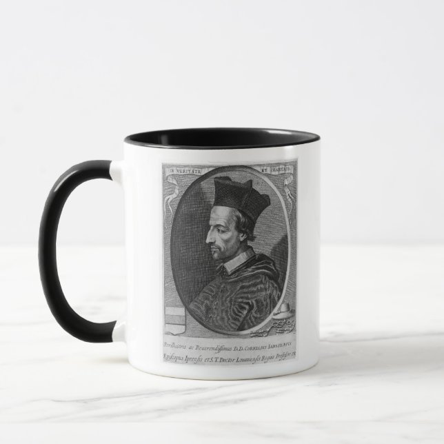 Tasse Cornélius Jansen, évêque de Ypres (Gauche)
