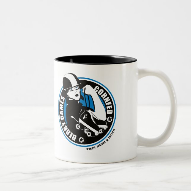 Tasse Cornfed de dames de Derby (Droit)