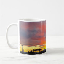Tasse Corral au coucher du soleil