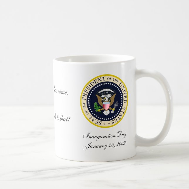 tasse corrigée d'Obama de version (Droite)