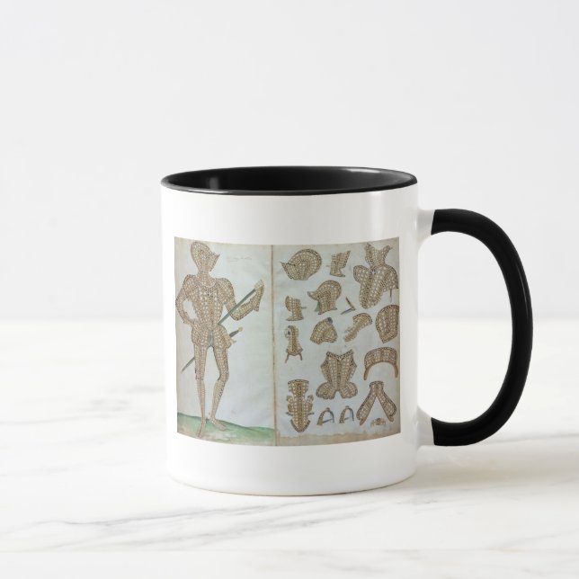 Tasse Costume d'armure pour monsieur Henry Lee, 'd'un (Droite)