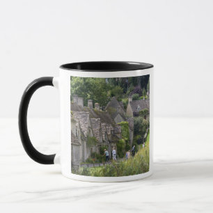 Tasse Cottages en pierre cotswold dans le village de
