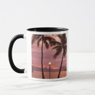 Tasse Coucher de soleil sur Moorea depuis Sofitel Maeva