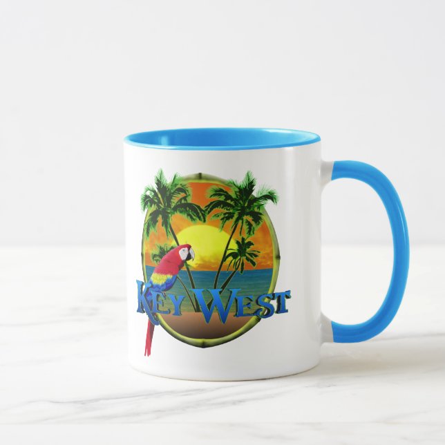 Tasse Coucher du soleil de Key West (Droite)