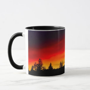 Tasse Coucher du soleil de Yellowstone
