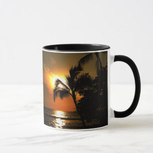 Tasse Coucher du soleil d'Hawaï