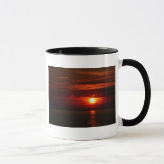 Tasse Coucher du soleil sur le lac