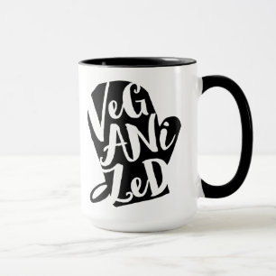 Tasse Couleur Arrière - plan végétal veganisé