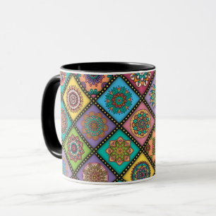 Tasse Couleur folle de Mandala
