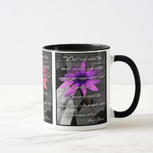 Tasse Couleur Tournesols "Allez-y" Citation