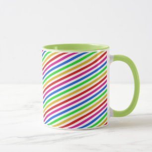 Tasse Couleurs arc-en-ciel en bande