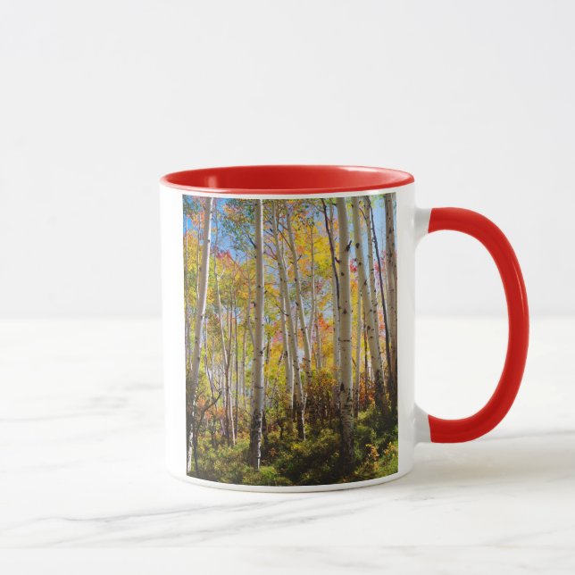 Tasse Couleurs automnales d'Aspen 5 (Droite)