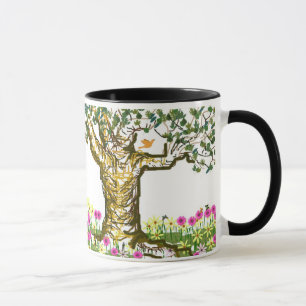 Tasse Coupe d'arbre à deux tons