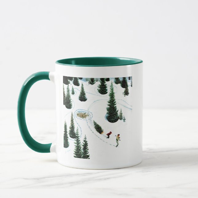 Tasse Coupe de l'arbre (Gauche)