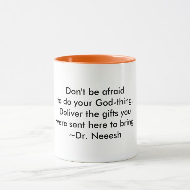 Tasse Coupe de sagesse : livrez vos cadeaux - (Centre)