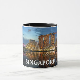Tasse Coupe de Singapour de panorama personnalisé
