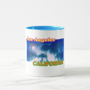 Tasse Coupe "Los Angeles CALIFORNIA" de palmiers Sunshin